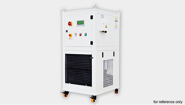 Water chiller of the fiber laser cutting machine